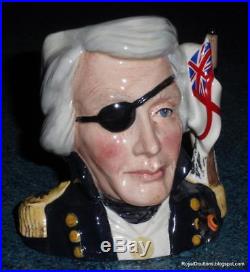 Royal Doulton Vice-Admiral Lord Nelson Character Jug D6963 From 1994 RARE
