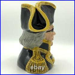 Royal Doulton Vice-Admiral Lord Nelson Character Jug Large D6932 WithCOA