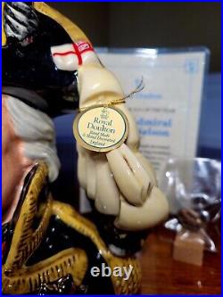 Royal Doulton Vice-Admiral Lord Nelson D6932, Special Edition with CoA and Extra