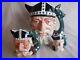 Royal Doulton VikingCharacter Jugs-Set of 3 Lg. D6550 Sm. D6553 Mini D6556