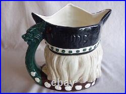 Royal Doulton VikingCharacter Jugs-Set of 3 Lg. D6550 Sm. D6553 Mini D6556