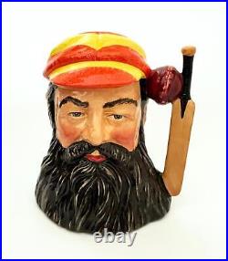 Royal Doulton W. G. Grace Large Character Toby Jug D7032 English Cricket Player