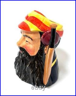 Royal Doulton W. G. Grace Large Character Toby Jug D7032 English Cricket Player