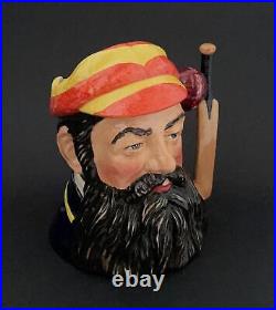 Royal Doulton W. G. Grace Large Character Toby Jug D7032 English Cricket Player