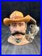 Royal Doulton Wild West Collection Wyatt Earp Character Jug Cowboy 5.5 Inches