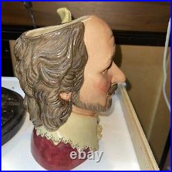 Royal Doulton William Shakespeare Character Jug Of The Year 1999 D7136 Toby LRG