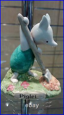 Royal Doulton Winnie The Pooh Collection Piglet Planting a Haycorn WP26 Ltd Ed