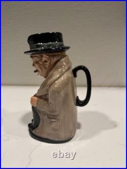 Royal Doulton Winston Churchill 9 Toby Jug Mug Vintage Cup, Made in England