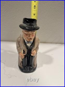 Royal Doulton Winston Churchill 9 Toby Jug Mug Vintage Cup, Made in England Royal Doulton Winston Churchill 9 Toby Jug Mug Vintage Cup, Made in England