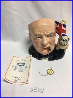 Royal Doulton Winston Churchill Character Jug of the Year 1992