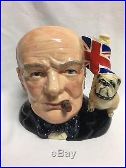 Royal Doulton Winston Churchill Character Jug of the Year 1992