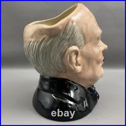 Royal Doulton Winston Churchill D6907 Character Jug Of The Year 1992 Bulldog COA
