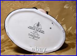 Royal Doulton Winston Churchill D6907 Character Jug Of The Year 1992 Large Coa