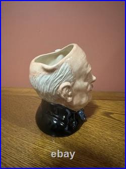 Royal Doulton Winston Churchill D6907 Large Character Jug 1992 Jug of the Year