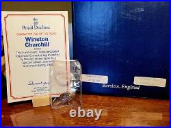 Royal Doulton Winston Churchill, D6907 with Box, Certificate and Extras