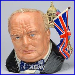 Royal Doulton Winston Churchill D7298 Character Jug Of The Year