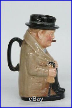 Royal Doulton Winston Churchill English Small Toby Jug Character Mug 1534B