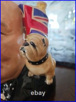 Royal Doulton'Winston Churchill' Large Character Jug of the Year (D6907) 1992