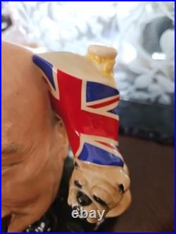 Royal Doulton'Winston Churchill' Large Character Jug of the Year (D6907) 1992