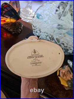 Royal Doulton'Winston Churchill' Large Character Jug of the Year (D6907) 1992 Royal Doulton'Winston Churchill' Large Character Jug of the Year (D6907) 1992