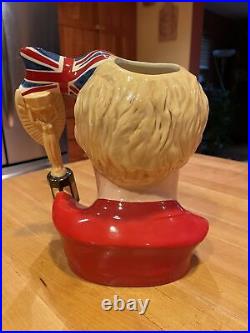 Royal Doulton World Cup Series Captain & Hat Trick Hero Large Character Jugs