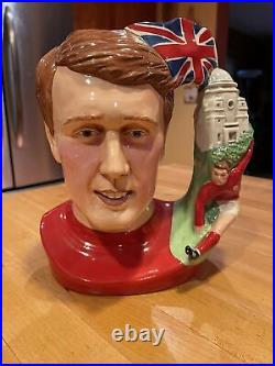 Royal Doulton World Cup Series Captain & Hat Trick Hero Large Character Jugs