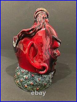 Royal Doulton'aladdin' D6971 Red Flambe' 1994 Character Jug #460/1500 Rare