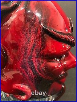 Royal Doulton'aladdin' D6971 Red Flambe' 1994 Character Jug #460/1500 Rare