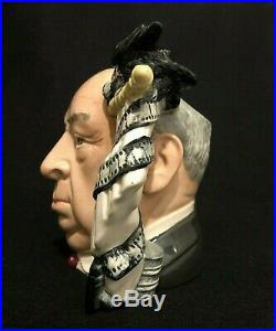 Royal Doulton'alfred Hitchcock' D6987 1994 Large Toby Character Jug Rare