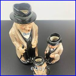 Royal Doulton character jug Winston Churchill Royal Doulton collectible toby jug