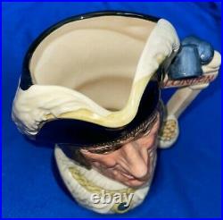 Royal Doulton'dick Whittington' D6846 1989 Large Toby Character Jug