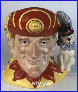 Royal Doulton double sided Character Jug PUNCH & JUDY D6946 (with COA)