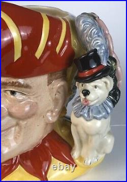 Royal Doulton double sided Character Jug PUNCH & JUDY D6946 (with COA)