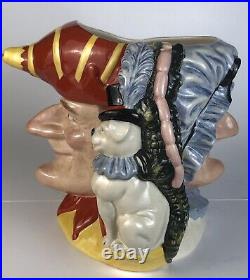 Royal Doulton double sided Character Jug PUNCH & JUDY D6946 (with COA)