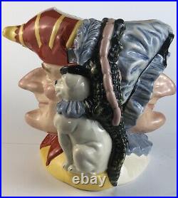 Royal Doulton double sided Character Jug PUNCH & JUDY D6946 (with COA)