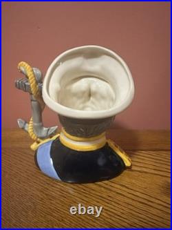 Royal Doulton'earl Mountbatten Of Burma'character Jug D6944 182/5000