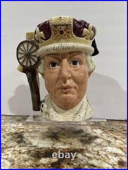 Royal Doulton'george III & George Washington' Large Dual Character Jug D6749