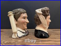 Royal Doulton'hattie Jacques & Kenneth Williams' Small Character Set D7172/7173