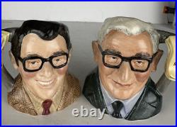 Royal Doulton jugs RONNIE CORBETT and RONNIE BARKER D7113 & D7114 (Ltd. Ed.) Royal Doulton jugs RONNIE CORBETT and RONNIE BARKER D7113 & D7114 (Ltd. Ed.)