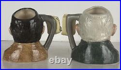 Royal Doulton jugs RONNIE CORBETT and RONNIE BARKER D7113 & D7114 (Ltd. Ed.)