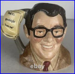 Royal Doulton jugs RONNIE CORBETT and RONNIE BARKER D7113 & D7114 (Ltd. Ed.)