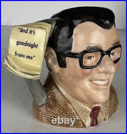 Royal Doulton jugs RONNIE CORBETT and RONNIE BARKER D7113 & D7114 (Ltd. Ed.)