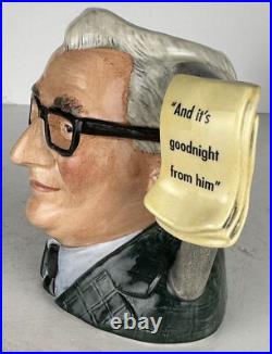 Royal Doulton jugs RONNIE CORBETT and RONNIE BARKER D7113 & D7114 (Ltd. Ed.) Royal Doulton jugs RONNIE CORBETT and RONNIE BARKER D7113 & D7114 (Ltd. Ed.)