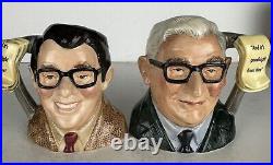 Royal Doulton jugs RONNIE CORBETT and RONNIE BARKER D7113 & D7114 (Ltd. Ed.)