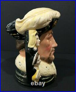 Royal Doulton'king Henry Viii' D6888 1990 Large Toby Character Jug #125/1991