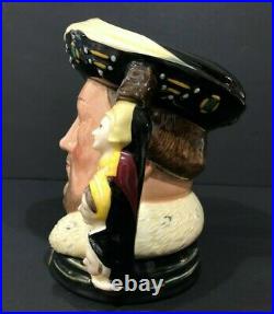 Royal Doulton'king Henry Viii' D6888 1990 Large Toby Character Jug #125/1991