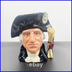 Royal Doulton large character jug George Washington 250th Anniversary edition