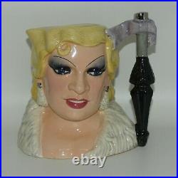 Royal Doulton large character jug MAE WEST D6688 The Celebrity Collection signed