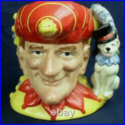 Royal Doulton large character jug PUNCH & JUDY MAN ltd edt collectors club only