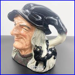 Royal Doulton large character jug The Witch D6893 The Mystical Series rare jug